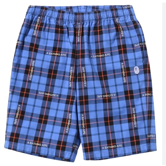 a bathing ape check shorts new - Picture 1 of 6